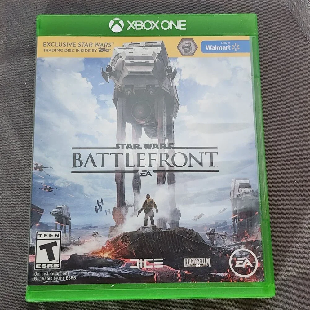 Microsoft Xbox One Star Wars Battlefront Exclusive Walmart Trading Disc and Game